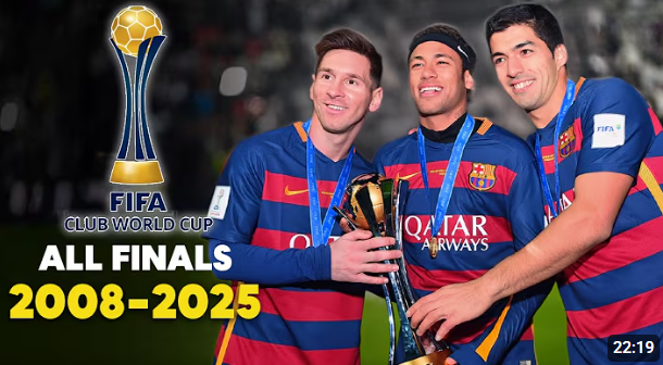 All FIFA Club World Cup Finals from 2008