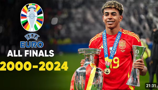 All UEFA European Championship Finals from 2000